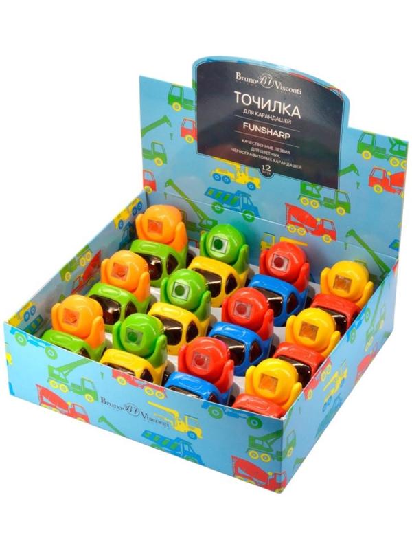 Точилка 1 отверстие с контейнером Funshart 