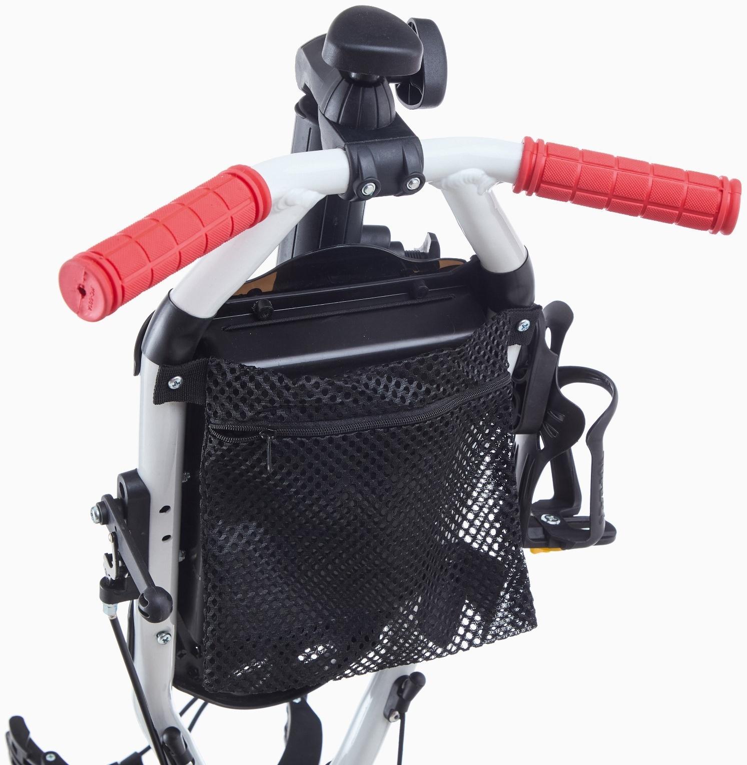 Тележка для перевозки сумок для гольфа PGM, складная, алюминий, белая