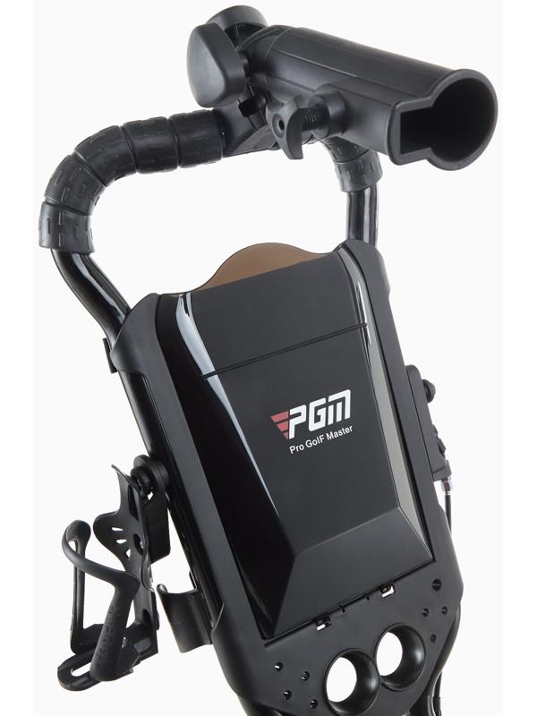 Тележка для перевозки сумок для гольфа PGM, складная, алюминий, черная