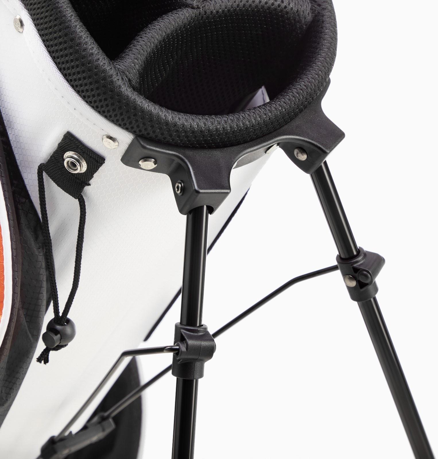 Сумка для гольфа PGM, для клюшек, отверстия 19х28 см, нейлон. оранжевая