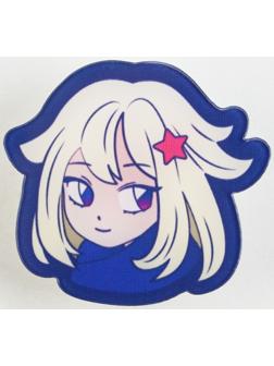 Заколка для волос «Милашка»,аниме, 3,7 х 3,3 х 1 см