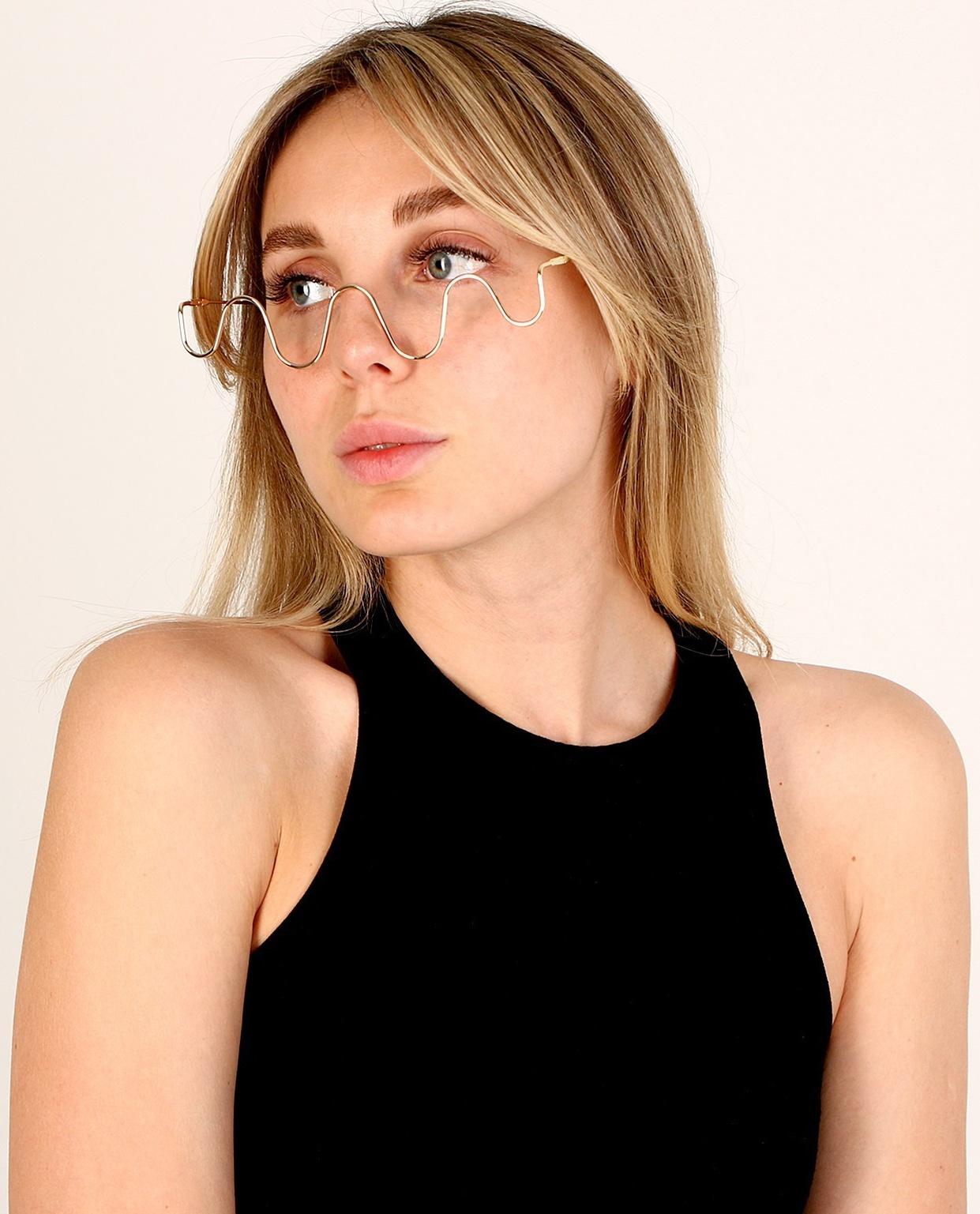 Карнавальный аксессуар «Очки. Волна»