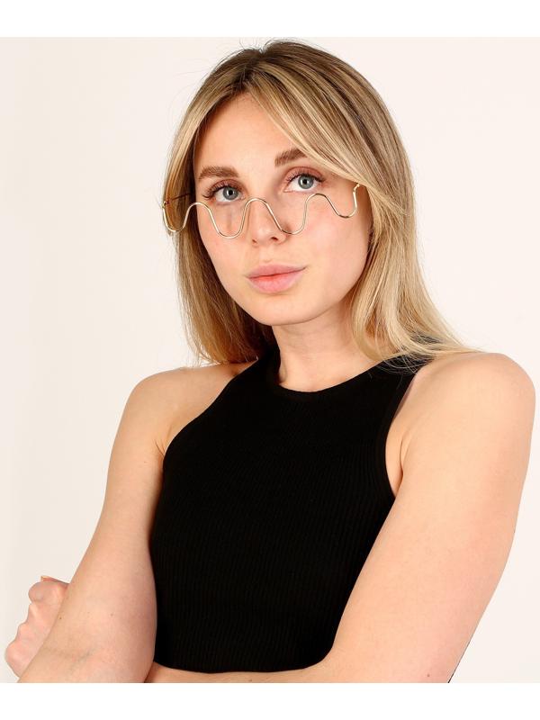 Карнавальный аксессуар «Очки. Волна»