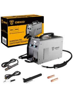 Сварочный полуавтомат DEKO DKWM250A PRO, MIG/MAG, 250А, 220 В, 7 кВт, возд.охлаждение