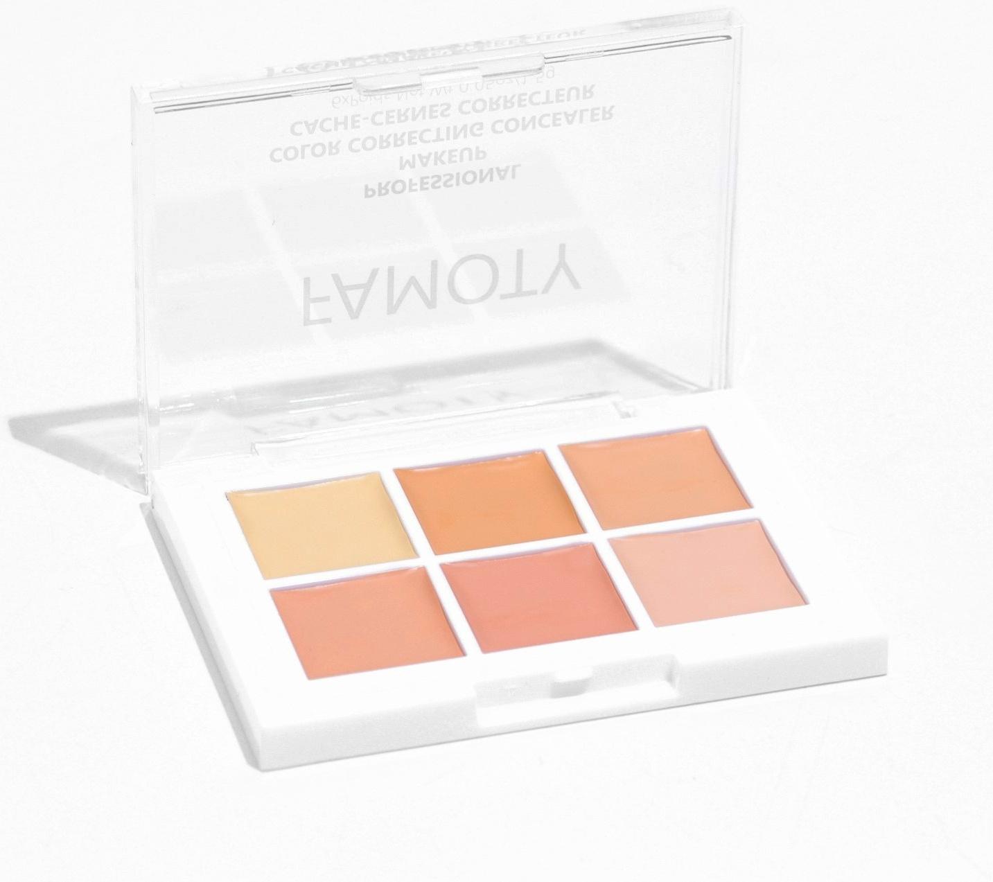 Палетка консилеров Revolution, 6 оттенков