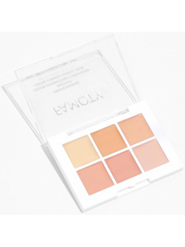 Палетка консилеров Revolution, 6 оттенков