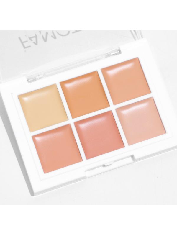 Палетка консилеров Revolution, 6 оттенков