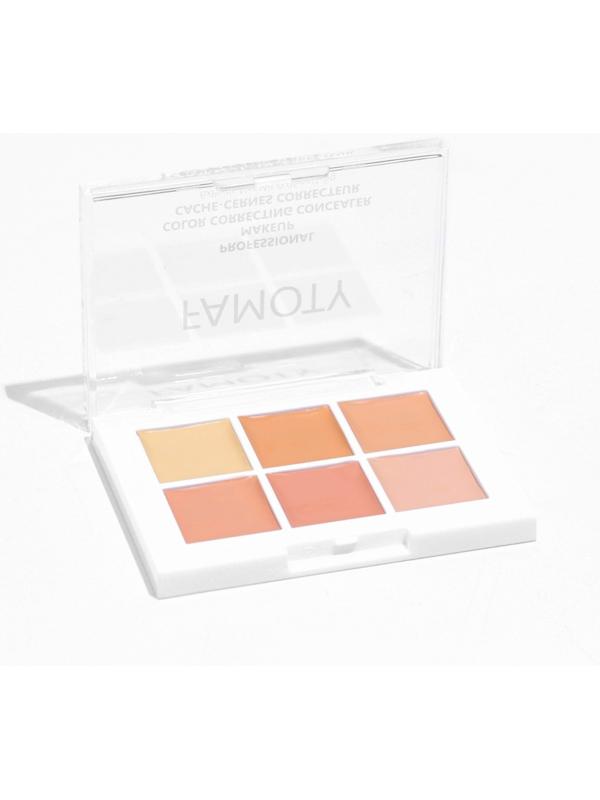 Палетка консилеров Revolution, 6 оттенков