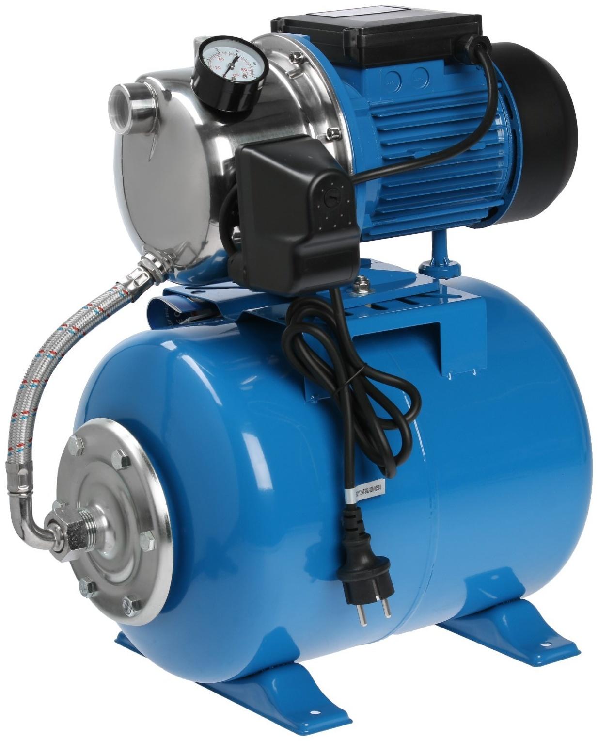 Насосная станция JEMIX ATSGJ-800, 550 Вт, напор 45 м, 50 л/мин, бак 24 л