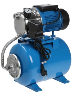 Насосная станция JEMIX ATSGJ-800, 550 Вт, напор 45 м, 50 л/мин, бак 24 л