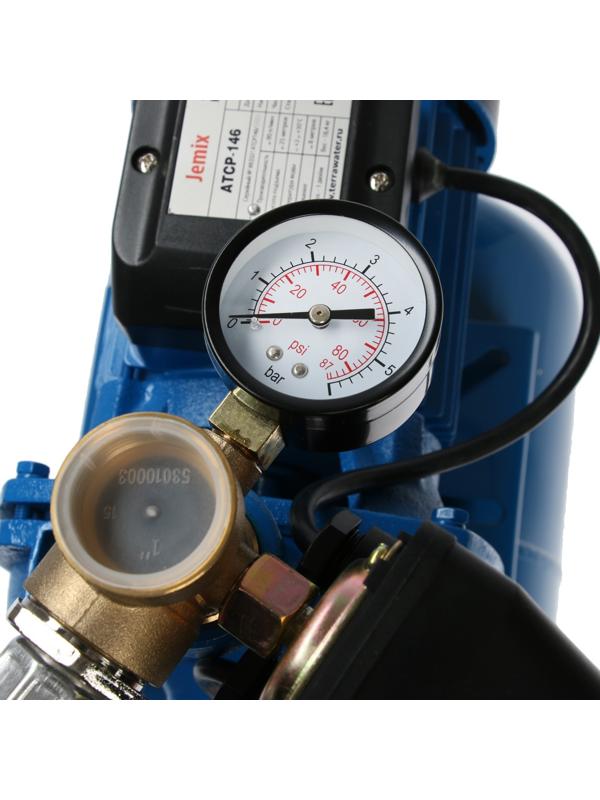 Насосная станция JEMIX ATCP-146, 550 Вт, напор 25 м, 90 л/мин, бак 24 л