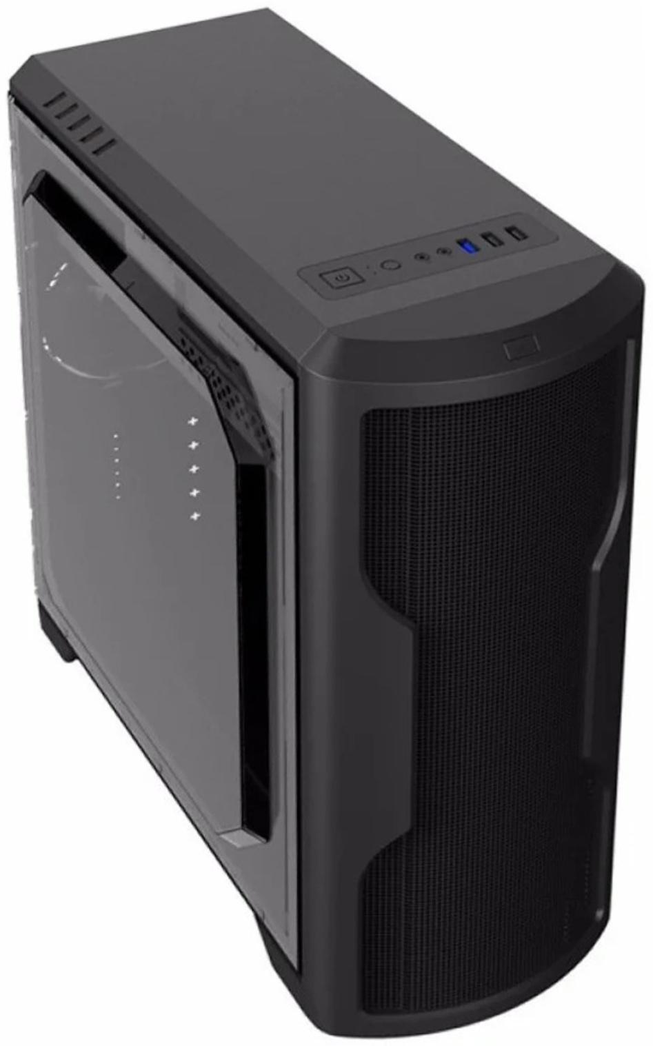 Корпус Gamemax G562 Matrix, без БП, ATX, USB3.0 + 2хUSB 2.0, подсветка, чёрный