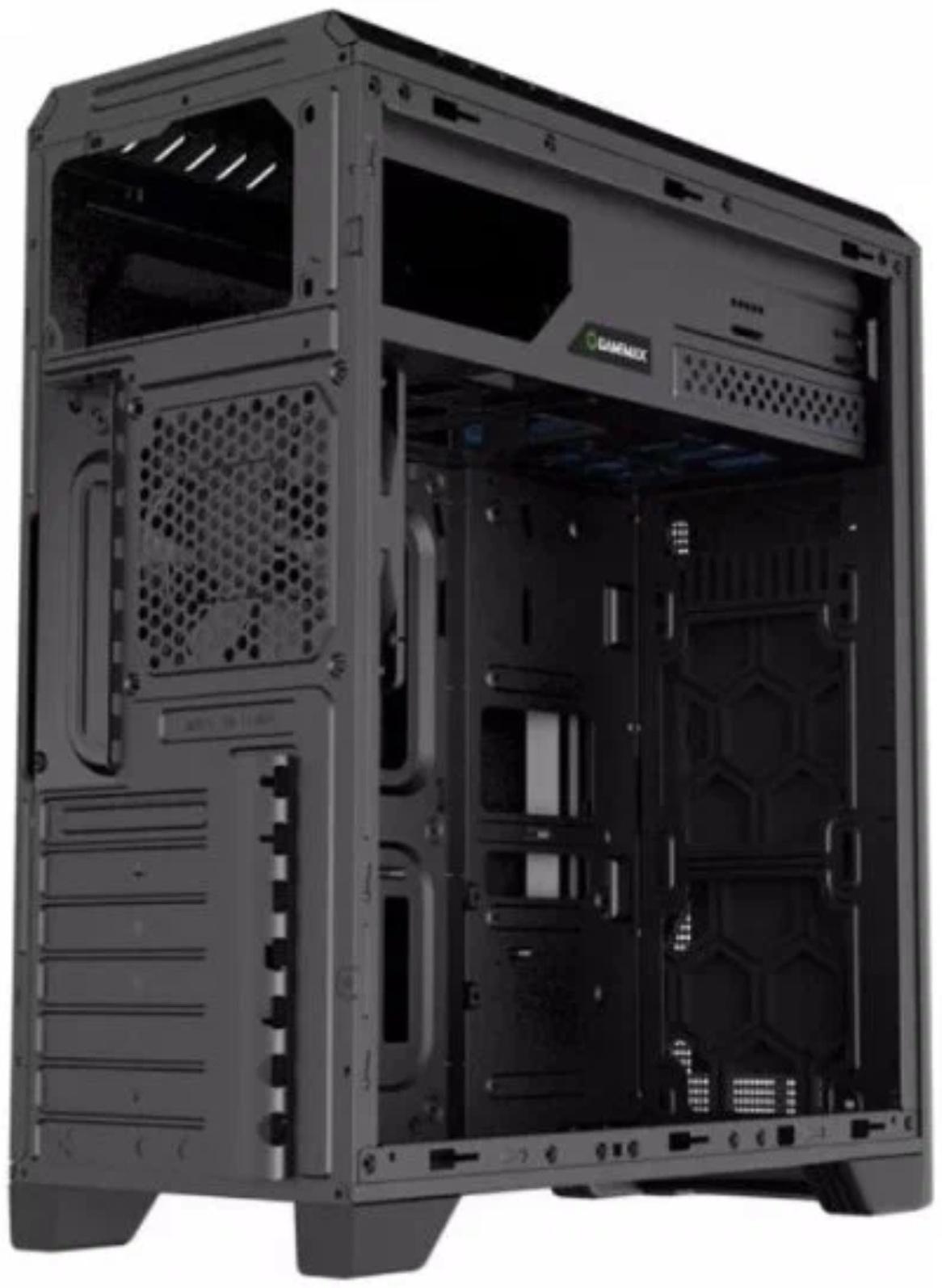Корпус Gamemax G562 Matrix, без БП, ATX, USB3.0 + 2хUSB 2.0, подсветка, чёрный