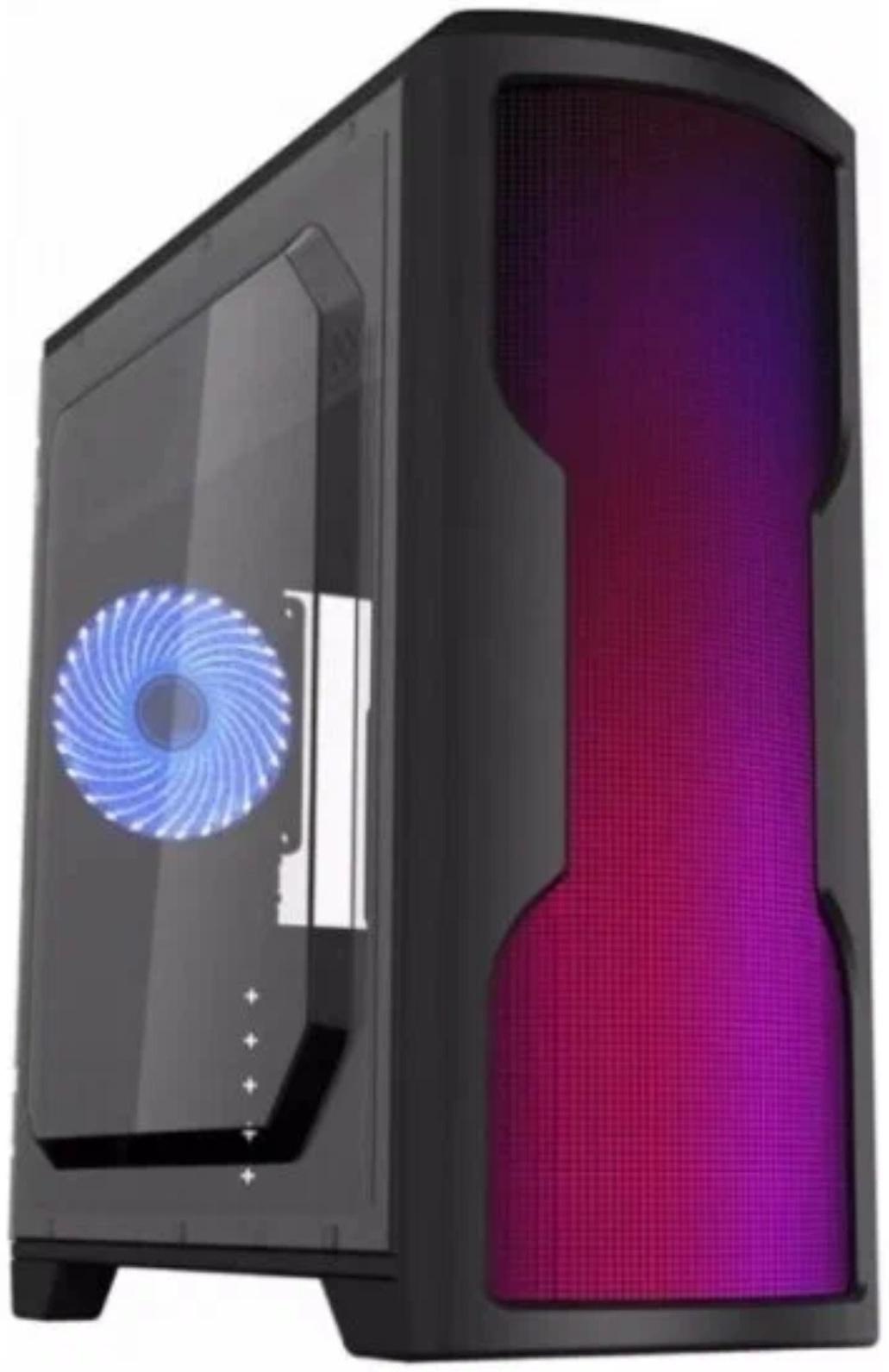 Корпус Gamemax G562 Matrix, без БП, ATX, USB3.0 + 2хUSB 2.0, подсветка, чёрный