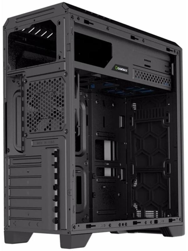 Корпус Gamemax G562 Matrix, без БП, ATX, USB3.0 + 2хUSB 2.0, подсветка, чёрный
