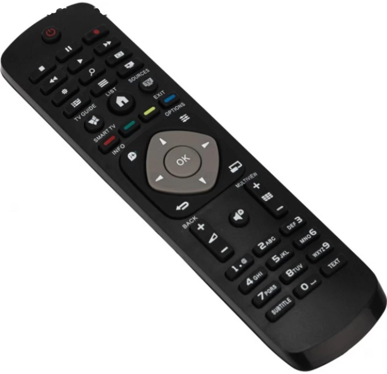 Пульт ДУ REXANT, для ТВ Philips, универсальный, черный