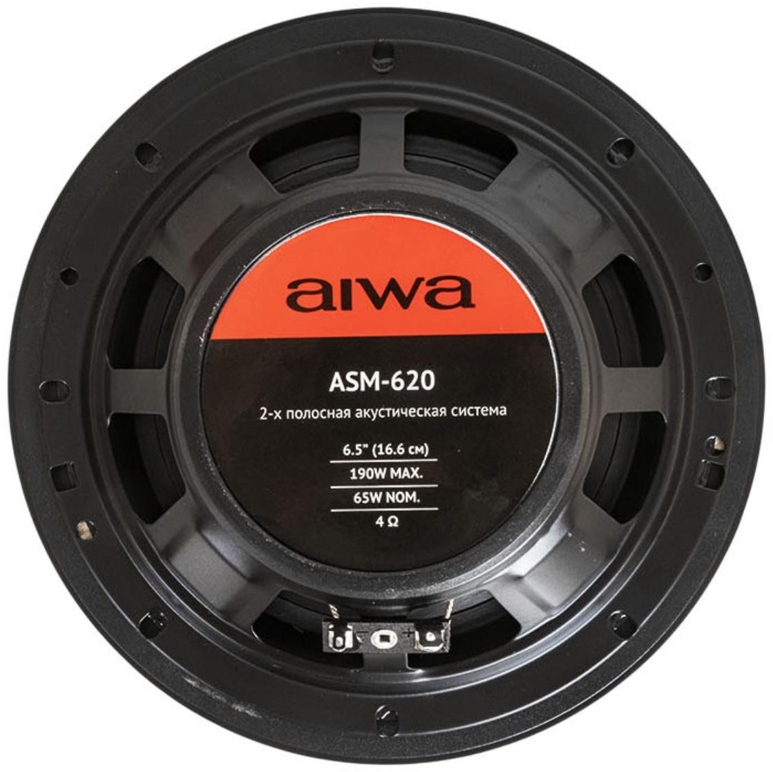 Акустическая система AIWA ASM-620, 16.6 см, 190 Вт, набор 2 шт