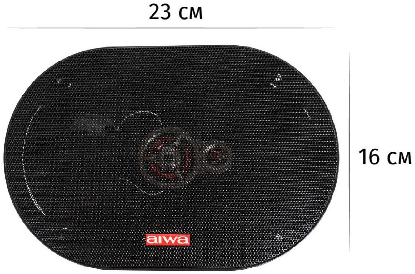 Акустическая система AIWA ASM-6930, 16 х 23 см, 280 Вт, набор 2 шт