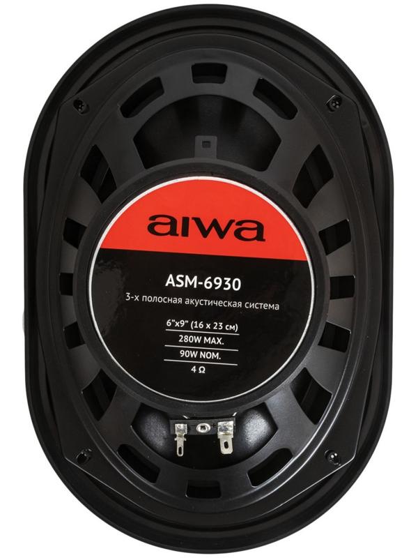 Акустическая система AIWA ASM-6930, 16 х 23 см, 280 Вт, набор 2 шт