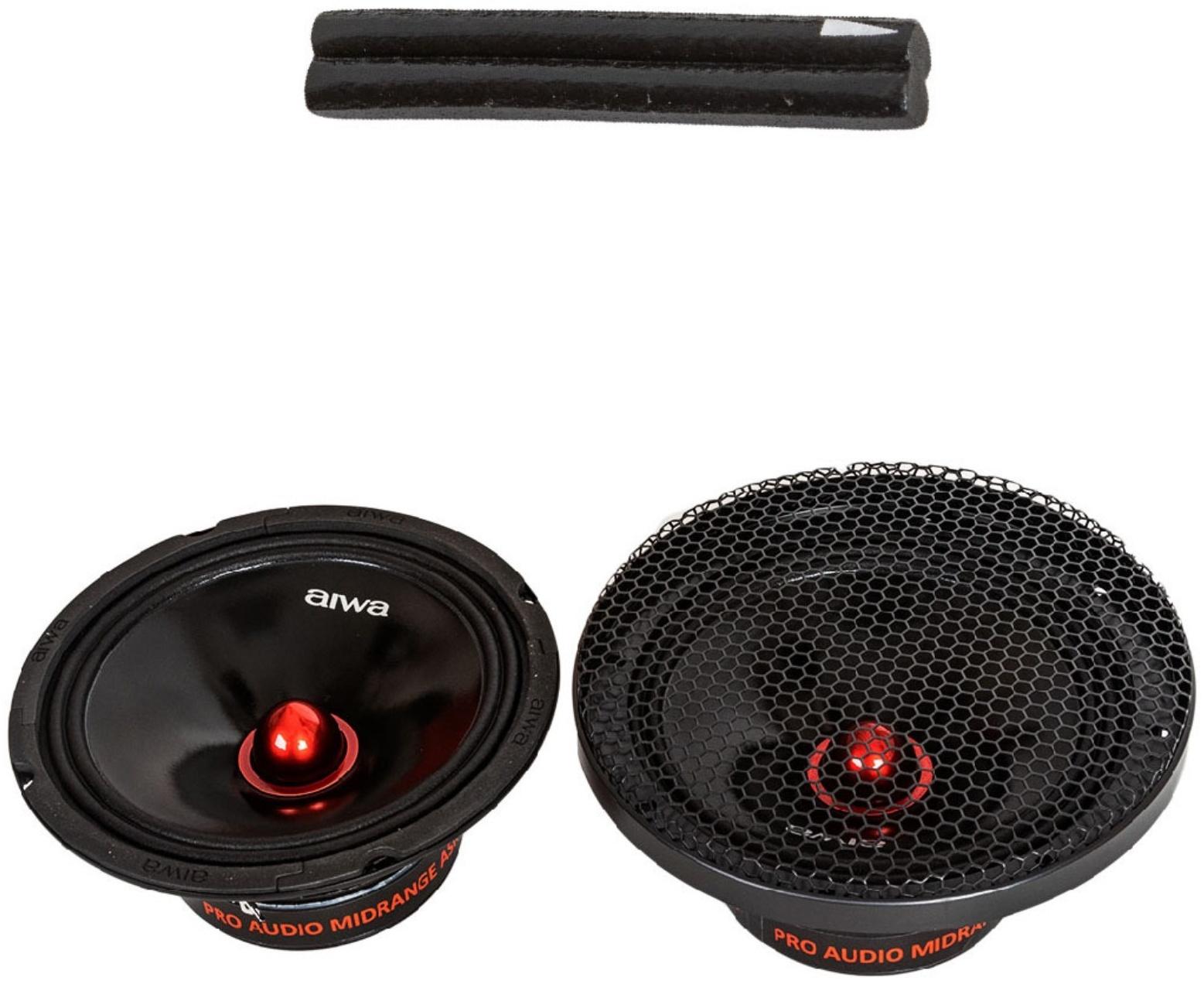 Акустическая система AIWA ASM-8008PRO, d=20,3 см, 400 Вт, набор 2 шт