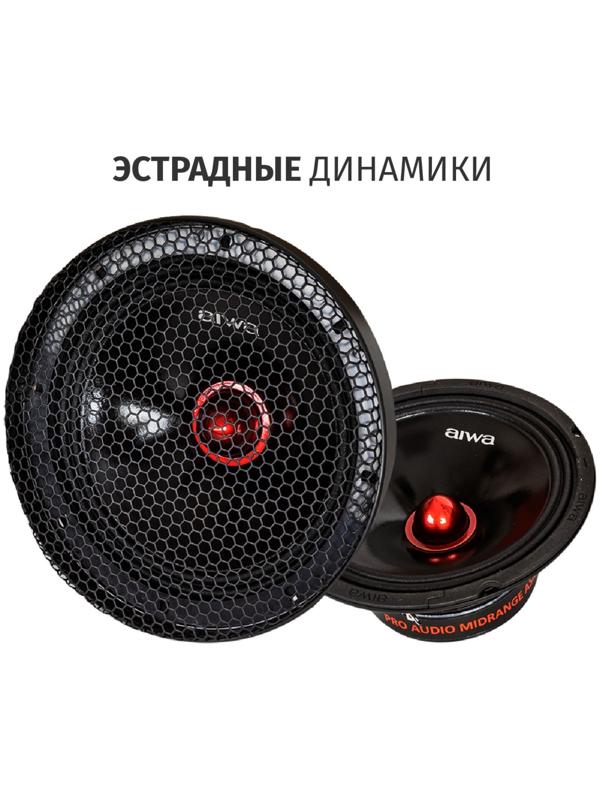 Акустическая система AIWA ASM-8008PRO, d=20,3 см, 400 Вт, набор 2 шт