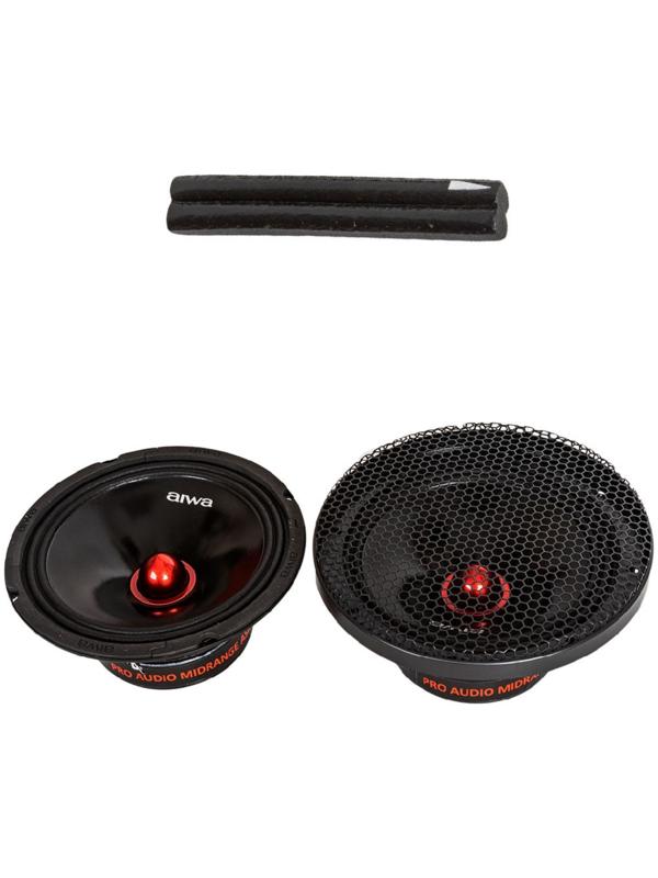 Акустическая система AIWA ASM-8008PRO, d=20,3 см, 400 Вт, набор 2 шт