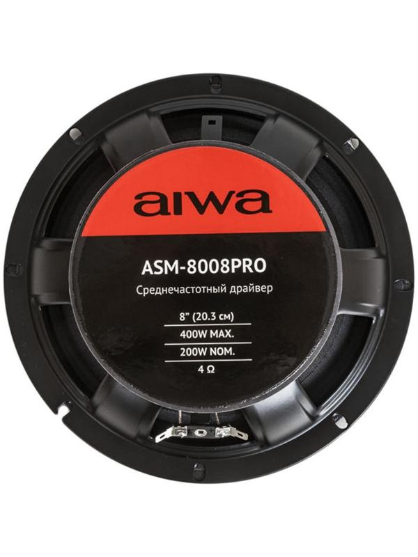 Акустическая система AIWA ASM-8008PRO, d=20,3 см, 400 Вт, набор 2 шт
