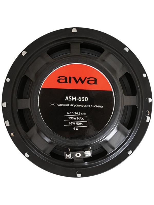 Акустическая система AIWA ASM-630, d=16,6 см, 190 Вт, набор 2 шт