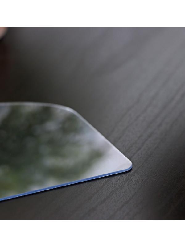 Шпатель кондитерский для выравнивания из оргстекла, 10×13×0,1 см, цвет прозрачный