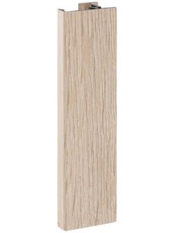 Угол универсальный 90гр.,100мм, дуб сонома светлый