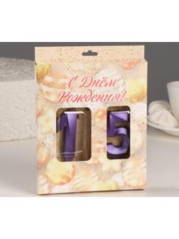 Свеча в торт юбилейная 