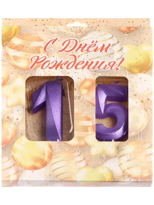 Свеча в торт юбилейная 