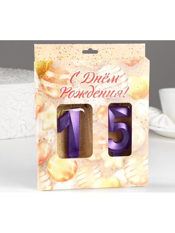 Свеча в торт юбилейная 