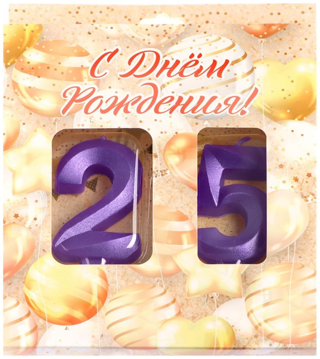 Свеча в торт юбилейная 