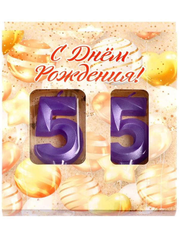 Свеча в торт юбилейная 