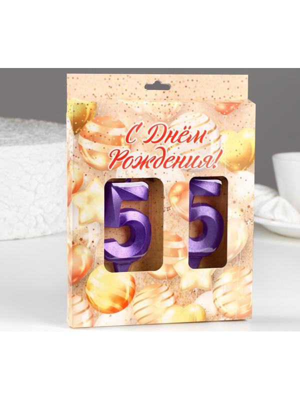 Свеча в торт юбилейная 