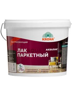 Лак акриловый для деревянных полов и паркета Аквалак 