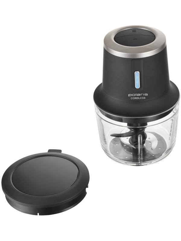 Измельчитель Polaris PFC 0408, пластик, 400 Вт, 0.5 л, чёрный