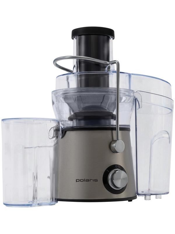 Соковыжималка Polaris PEA 1142A, центробежная, 1100 Вт, 0.5/1.4 л, 21000 об/мин, серебристая