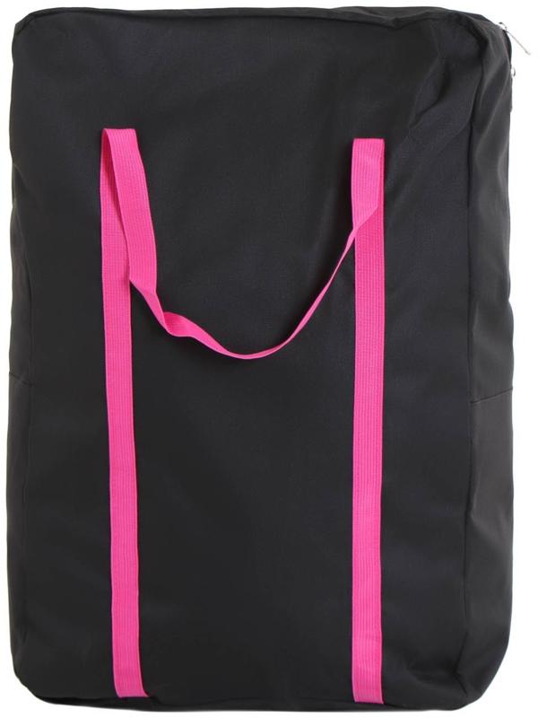 Сумка для гольфа, на колесиках, 131 х 36 х 42 см, розовая