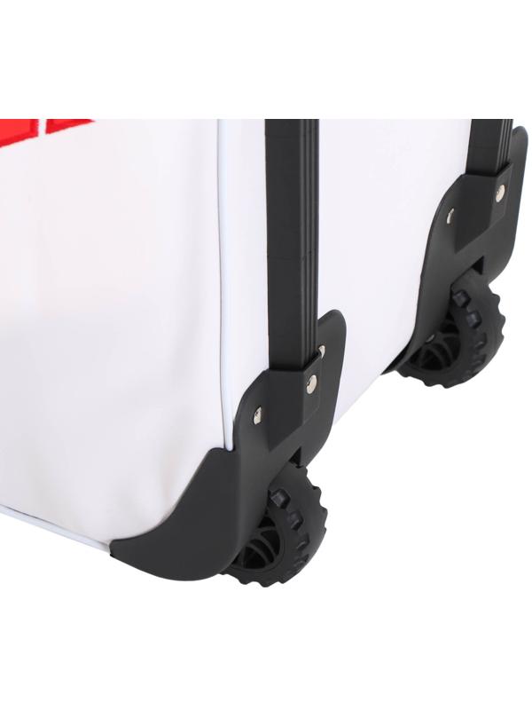 Сумка для гольфа, на колесиках, 131 х 36 х 42 см, розовая