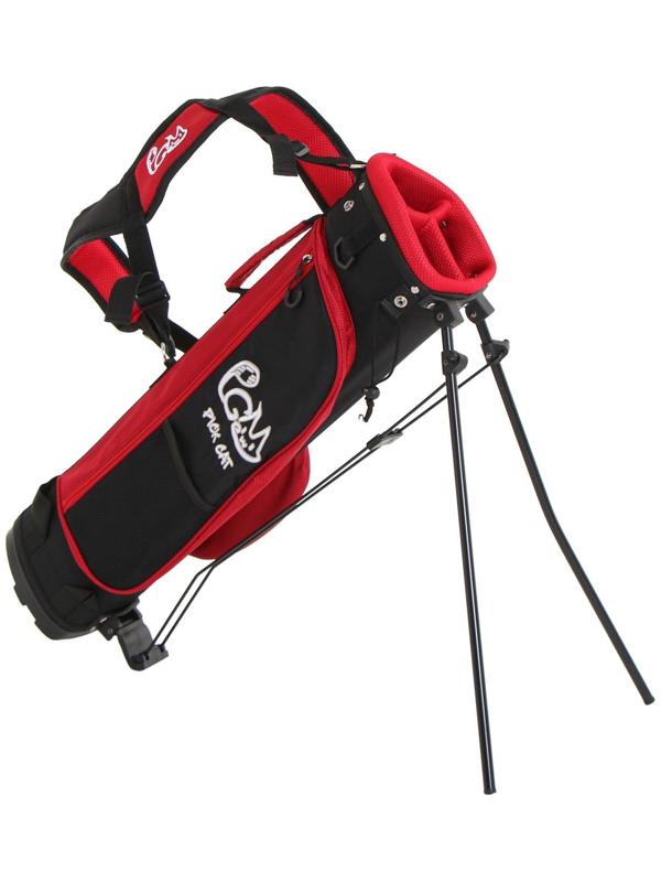 Сумка для гольфа PGM, для клюшек, детская , черно-красная