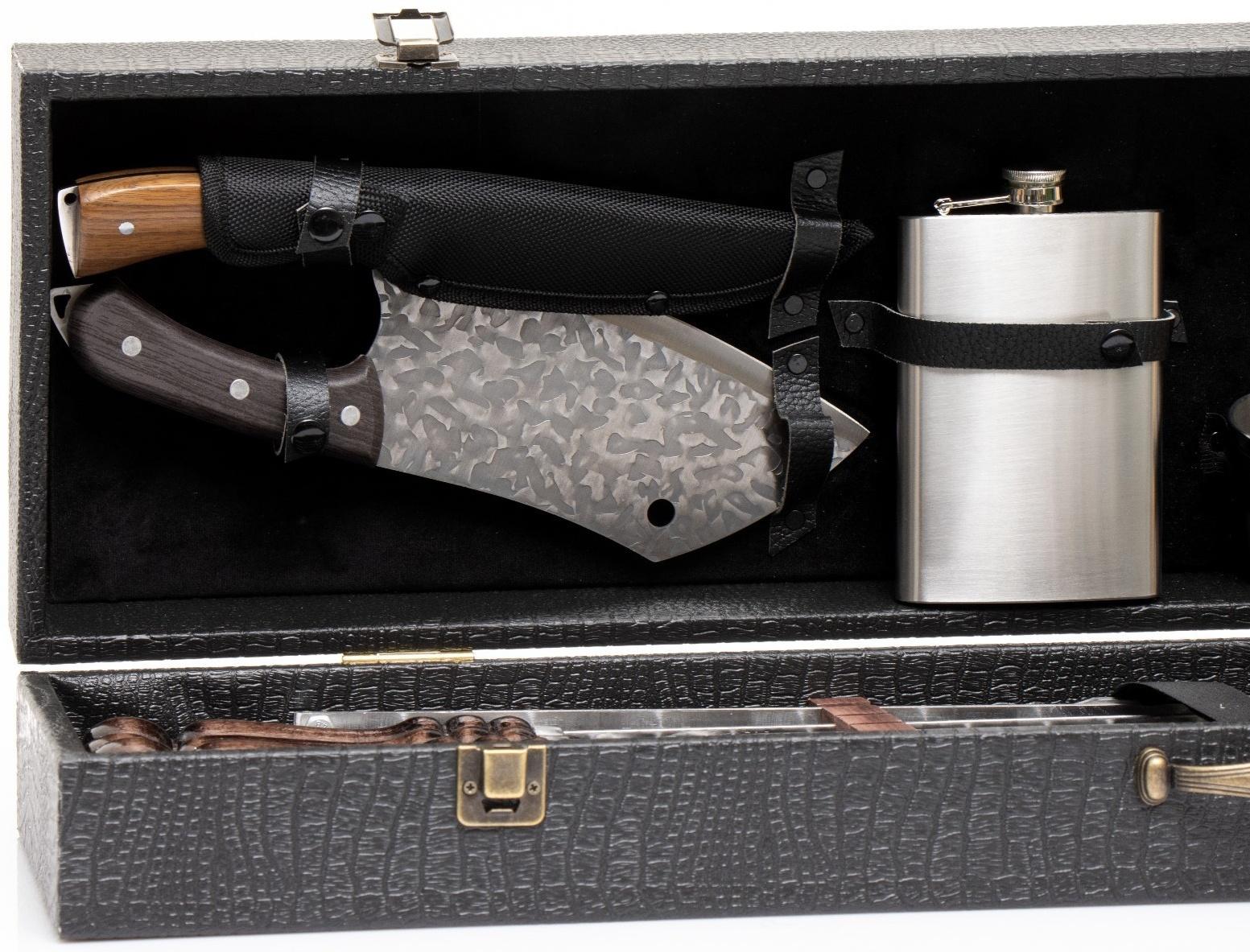 Набор с шампурами подарочный 