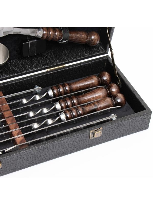 Набор с шампурами подарочный 