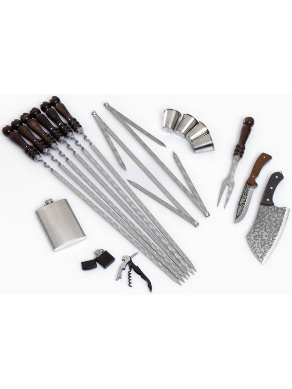 Набор с шампурами подарочный 