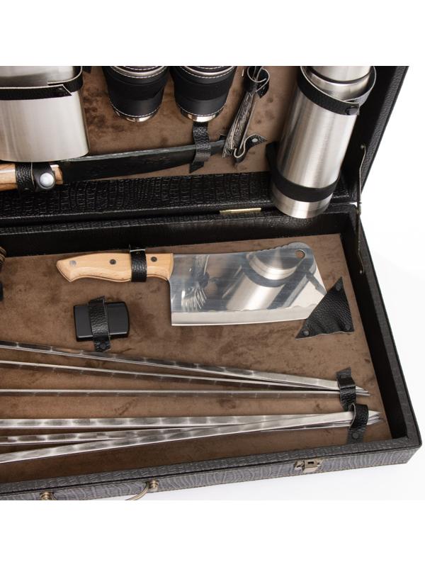 Набор с шампурами подарочный 