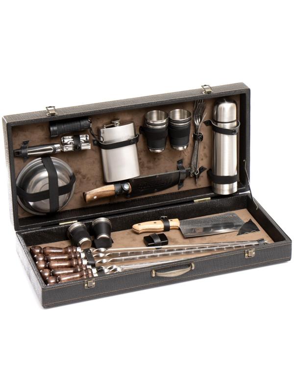 Набор с шампурами подарочный 