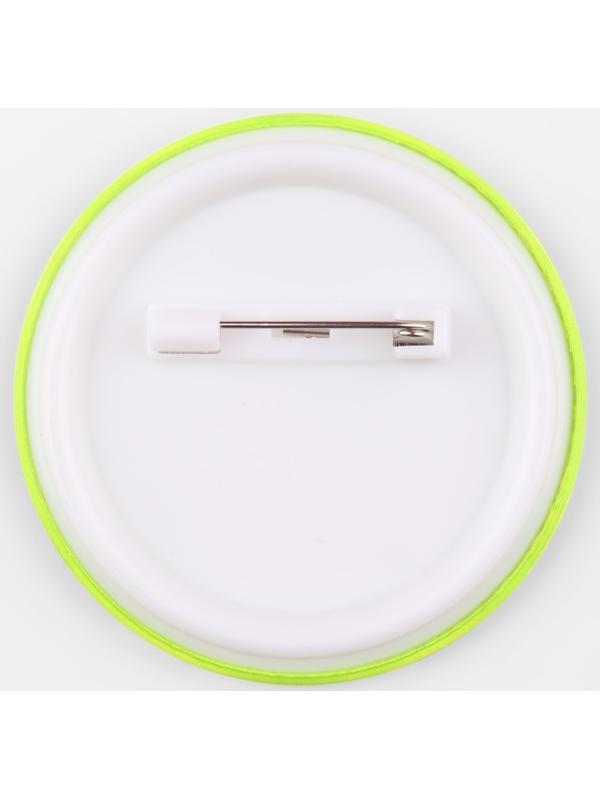 Светоотражающий значок «Пешеходный переход», d = 5,8 см, цвет МИКС