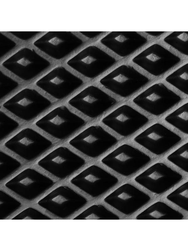 Органайзер саквояж в багажник автомобиля, из EVA-материала, 70 см, черный кант