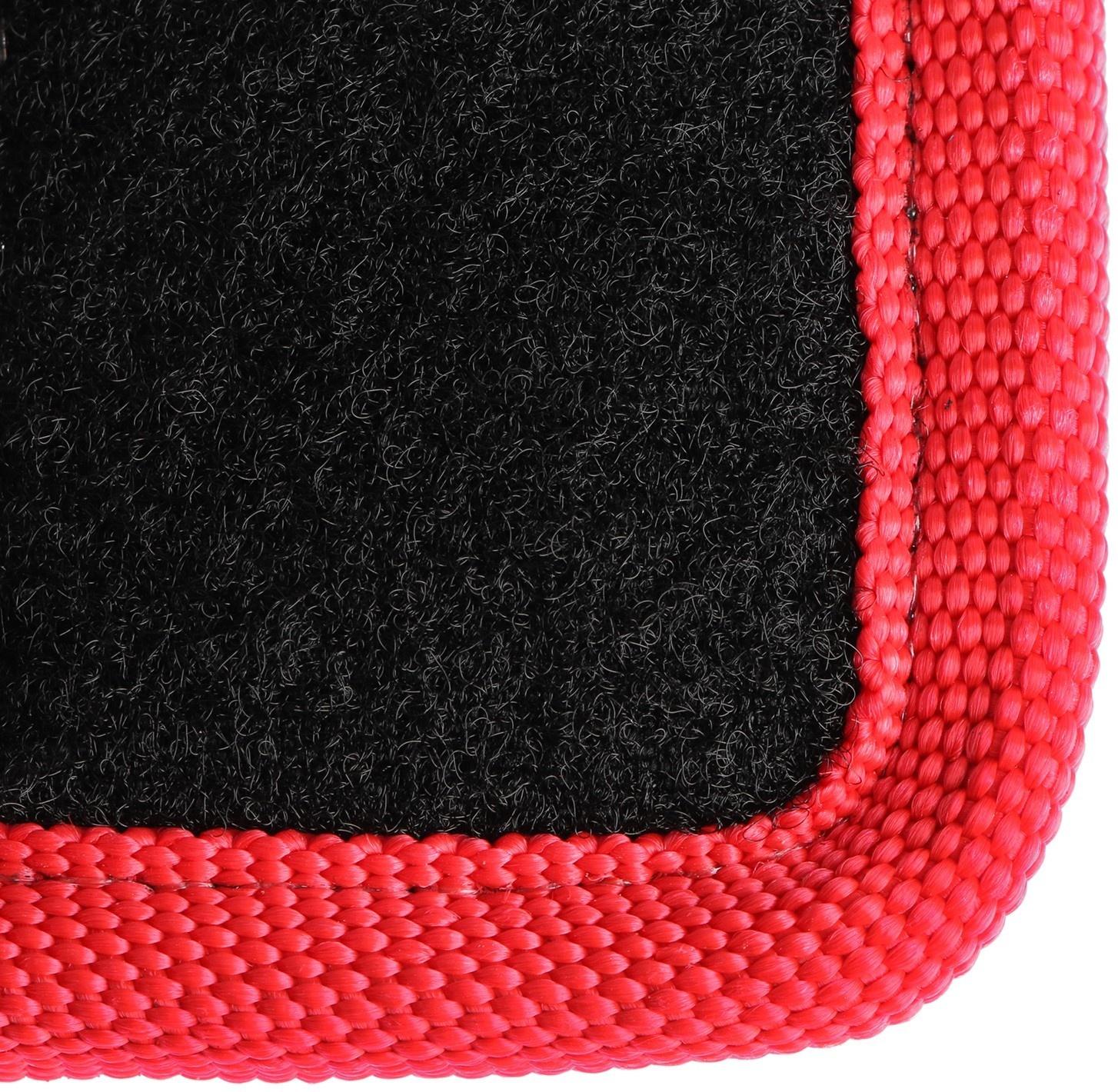 Органайзер саквояж в багажник автомобиля, из EVA-материала, 70 см, красный кант